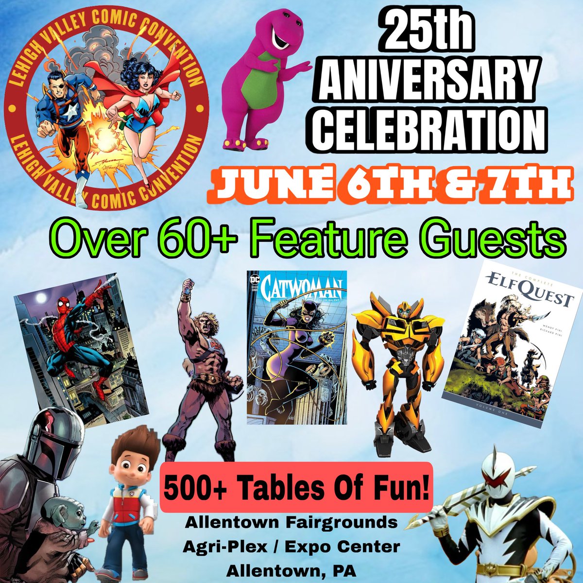 Lehigh Valley Comic Convention tweet media