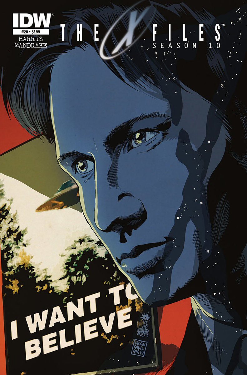 schumisnoopy's tweet photo. idw x files comic covers never miss https://t.co/3UWXBa2B2a