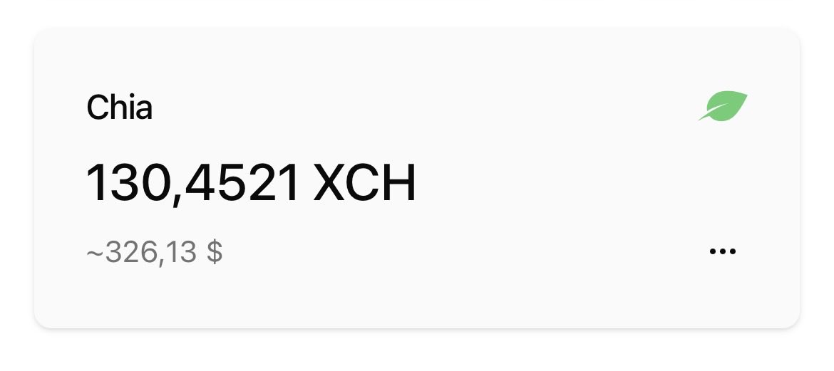 GreenModding.xch 🌱 tweet media