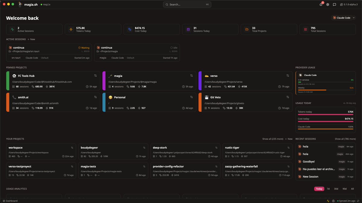 I was using AI agents every day to build software.

But I had no idea what was happening behind the scenes. Tokens, costs, memory, decisions — all invisible.

I was writing the story but not controlling the narrative.

So I built — a control room for the agentic era.

Open