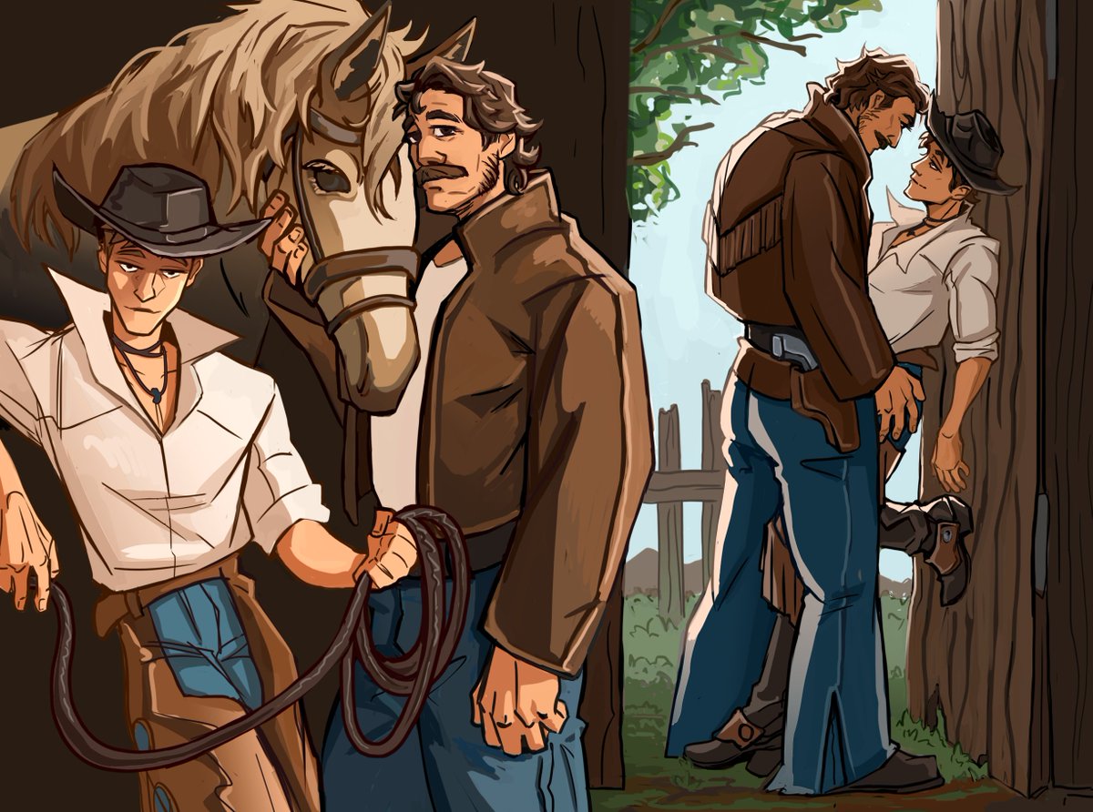 Finally Cowboy AU🤠
#phenomamech #dispatch