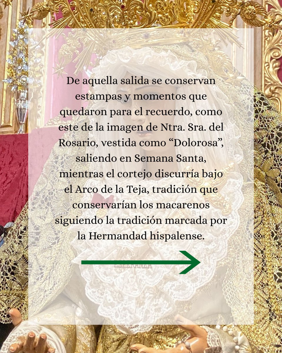 lajarapasion's tweet photo. Este miércoles, recordamos la Semana Santa de 1968, año de fundación de la Hdad. de la Esperanza, en la que salieron por primera vez con la imagen de nuestra Patrona, la Virgen del Rosario, antes de la llegada al pueblo de su Titular en 1969.

 #LaJaraPasion26 #MartíndelaJara https://t.co/X0XThf4apE