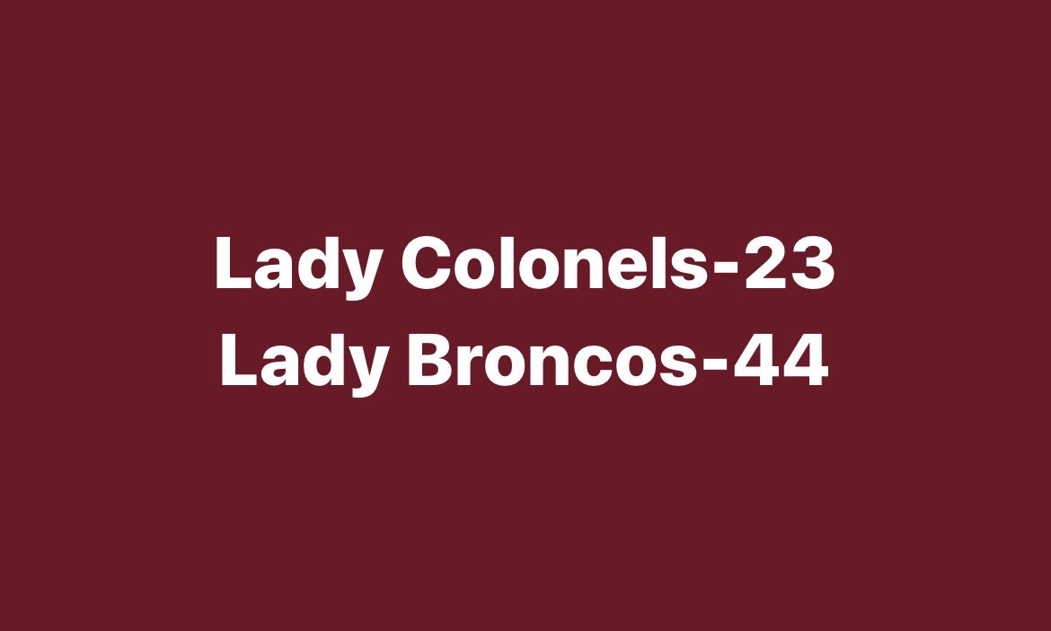 HCHS Lady Colonel Basketball tweet media