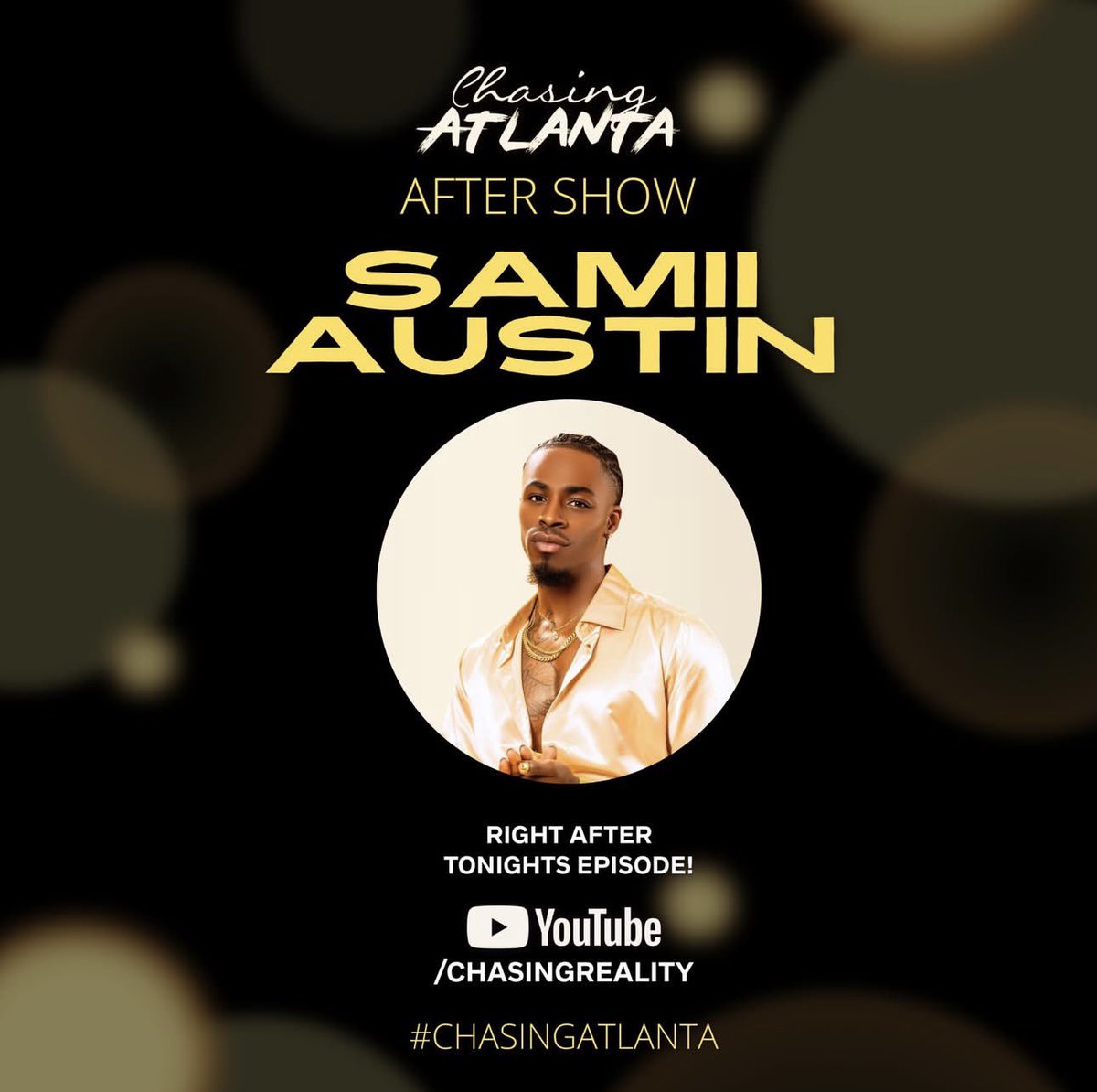 WhosSamiiAustin's tweet image. Tonight’s Live After Show Is Hosted By Yours Truly. Only On @ChasingRLTY #ChasingAtlanta