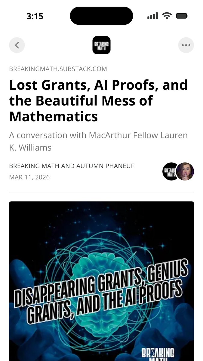 Breaking Math tweet media