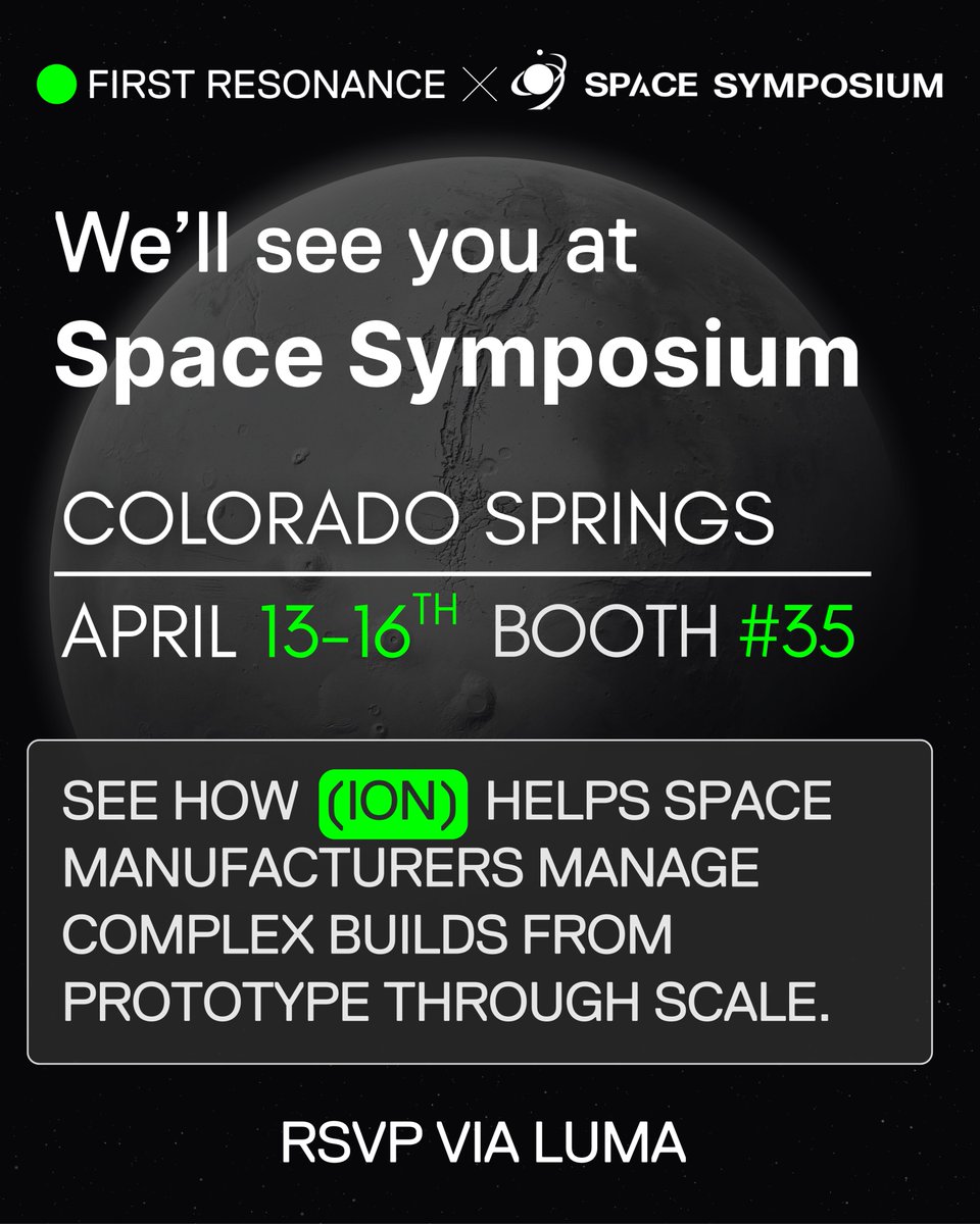 First Resonance tweet media