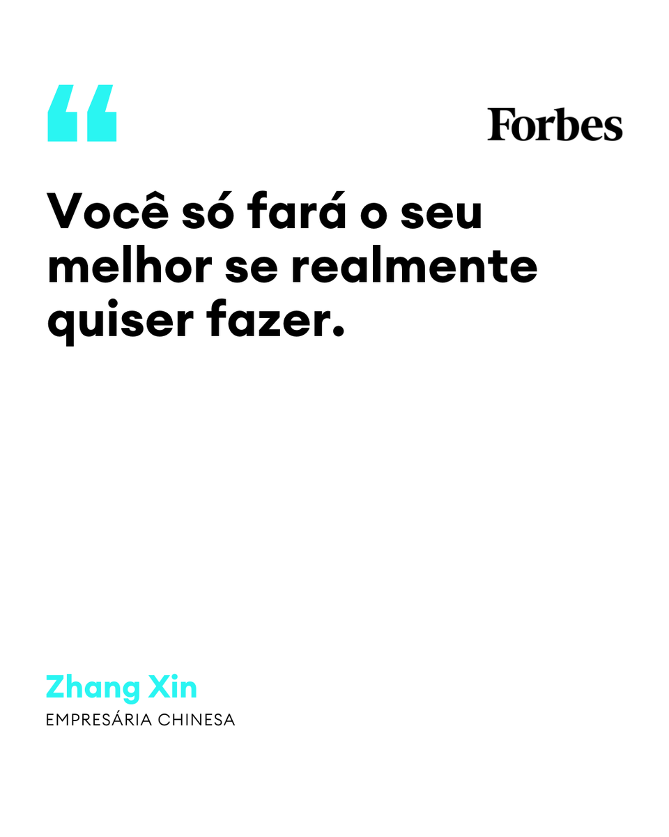 ForbesBR's tweet photo. Zhang Xin é uma empresária chinesa conhecida por cofundar a SOHO China, uma das maiores incorporadoras imobiliárias de Pequim. Reconhecida por sua trajetória que vai da vida em fábricas na juventude à liderança no setor imobiliário, tornou-se uma das figuras mais influentes do empreendedorismo na China.

#ZhangXin #EmpreendedorismoFeminino #LiderançaFeminina #FraseDoDia #ForbesMulher