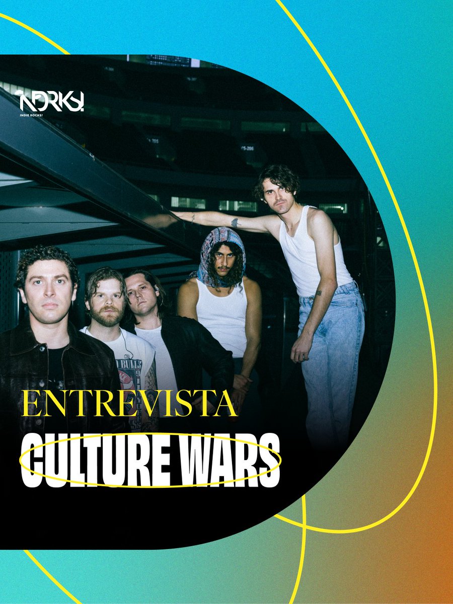 indierocks's tweet photo. #EntrevistaIR | @CultureWars_ 🎵

“Nuestro reto es seguir creciendo sin dar nada por sentado. Queremos mantener el nivel y devolverle a la gente el apoyo que nos ha dado".

Lee la entrevista completa en: https://t.co/SAz1X13OpG

✍️🏻@klukis340 https://t.co/pUVhdQcRqX