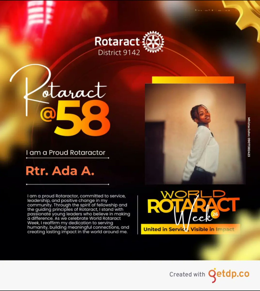 AAmauchechi's tweet photo. #WRW
#UnitedInService
#VisibleInImpact
#RotaractVoice
#rotaractdistrict9142 https://t.co/VkAJEer6aQ