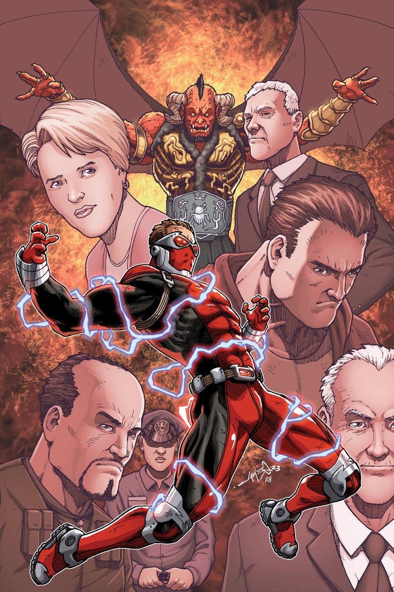 JamesQ Artist Creator of Alpha Red tweet media