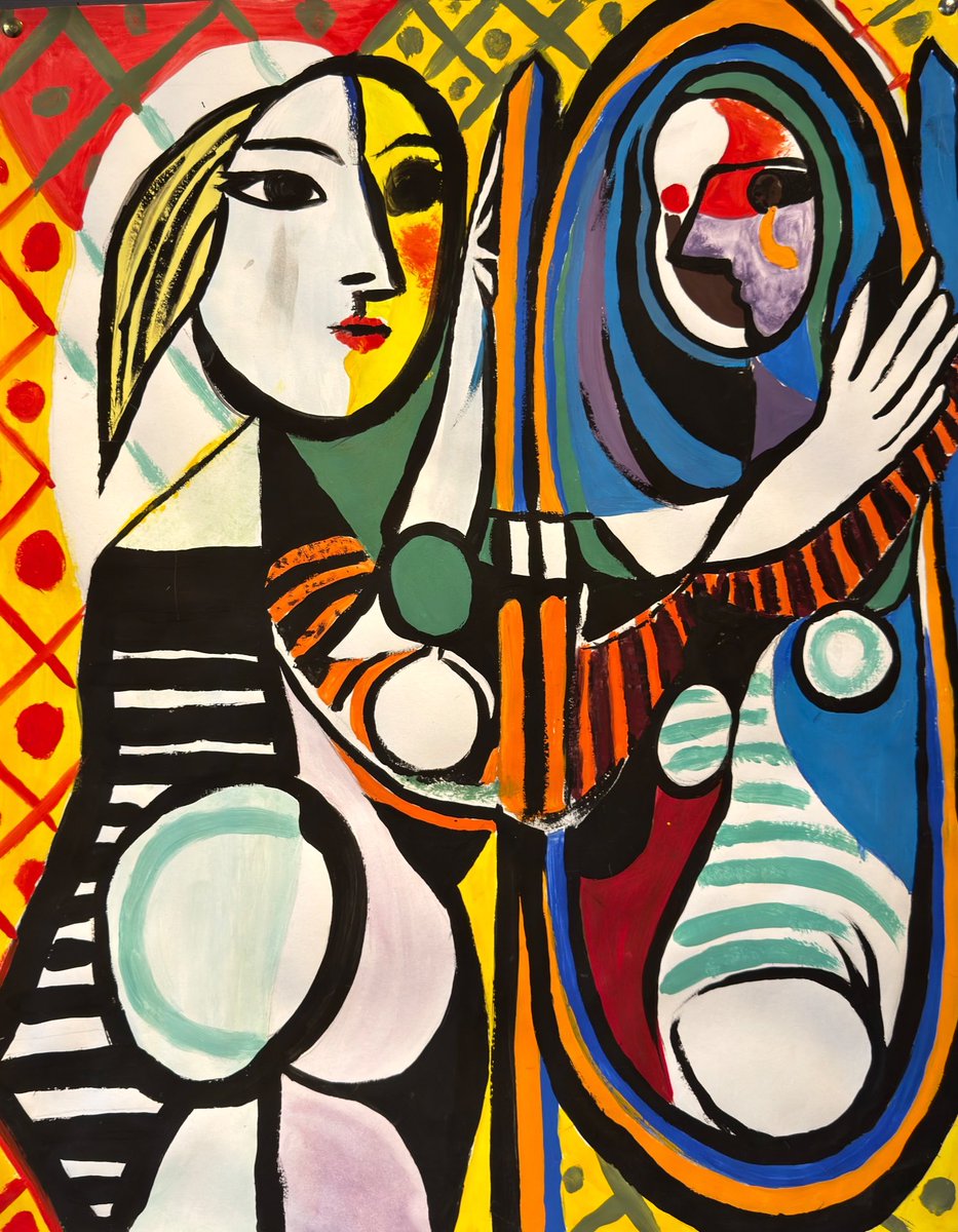 De 4 havo klas veilt serieus mooie werken bij Sterrenjacht 2026 — van eigen originelen tot indrukwekkende Picasso-nabootsingen. Jong talent steunen én kunst scoren voor weinig? Doe mee! 
👉 onlinegallery.art/nl/veilinghuiz…
#Sterrenjacht2026 #JongTalent #Kunstveiling