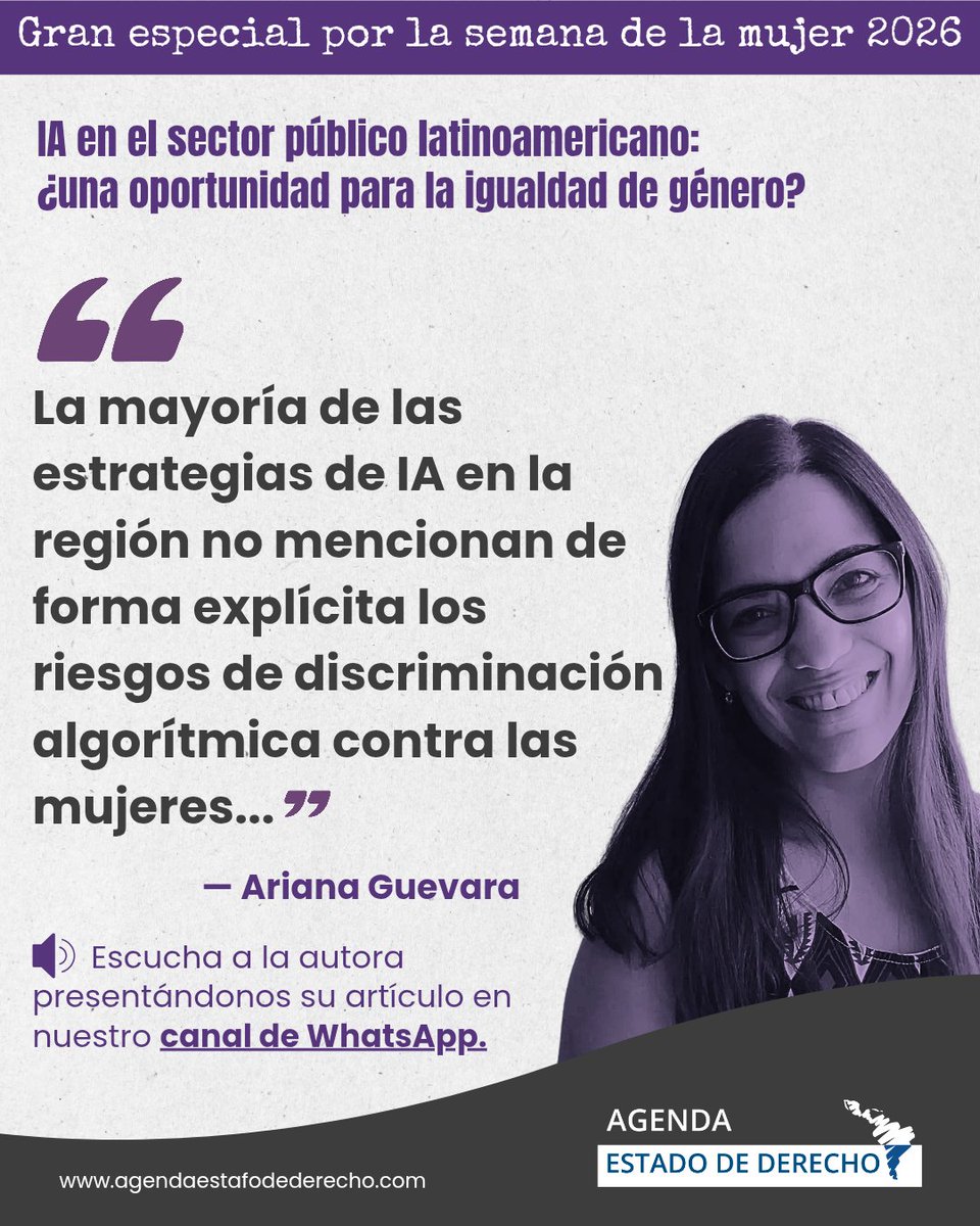 Agenda Estado de Derecho tweet media