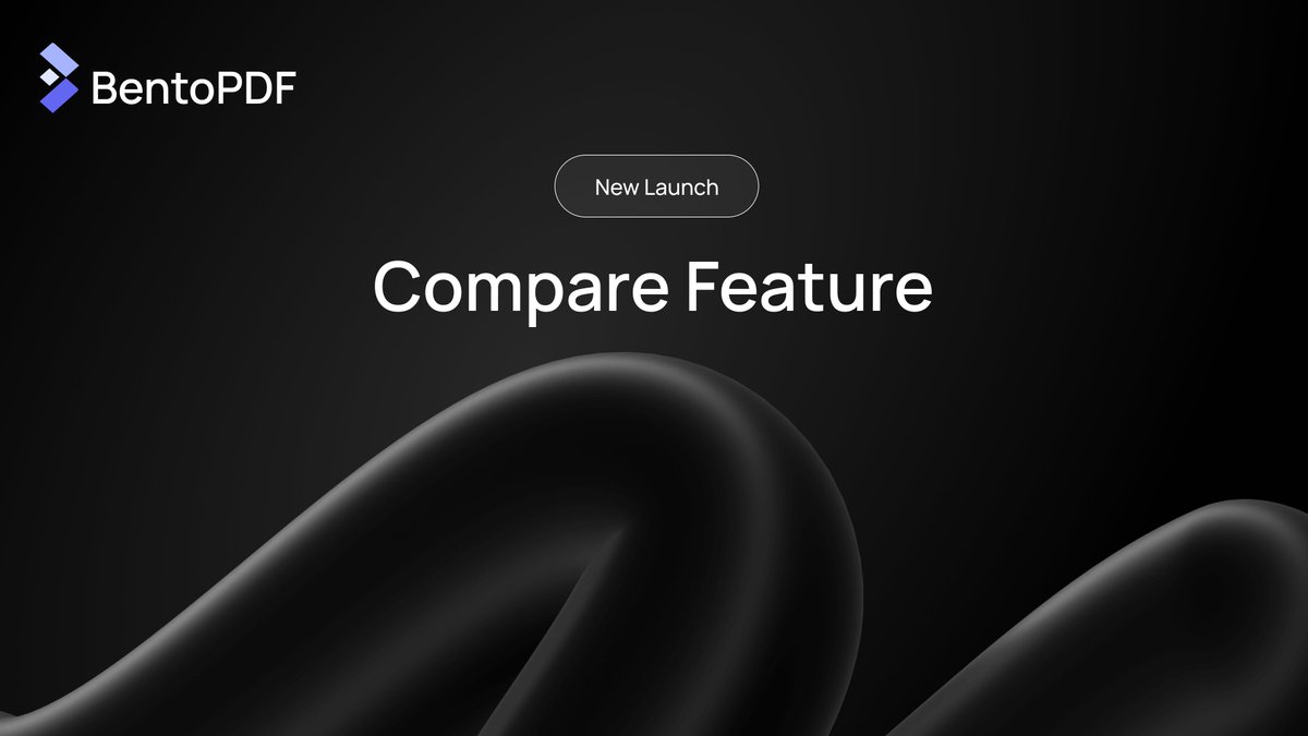 BentoPDF's tweet photo. We just shipped a major upgrade to PDF comparison in BentoPDF that rivals commercial solutions!

Compare PDFs is now a full document comparison engine that detects: text edits, moved paragraphs, font and formatting changes and much more!

#buildinpublic #PDF #FOSS #opensource https://t.co/mQaQ65Cw9a