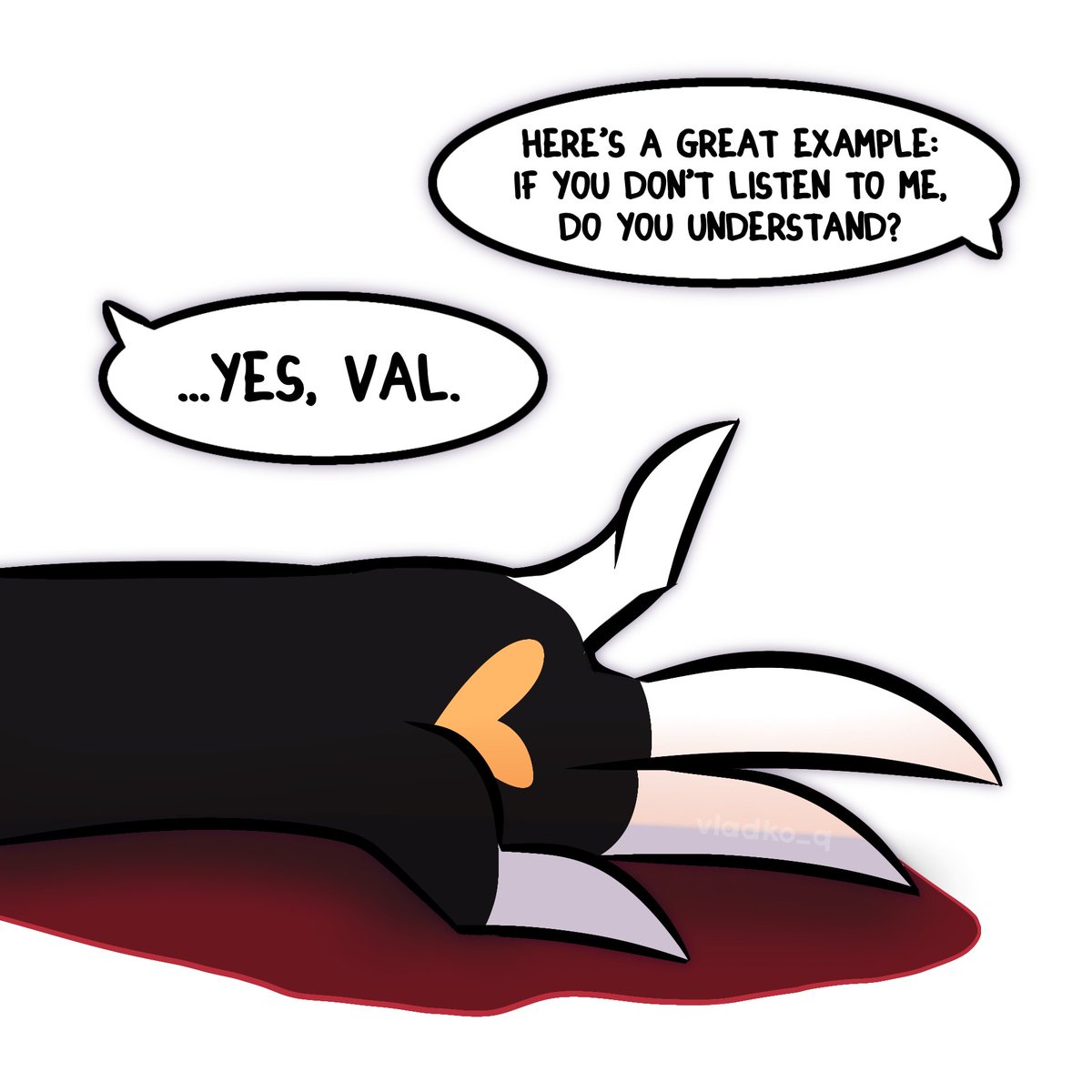 Great example 💔
#hazbinhotel #huskerdust