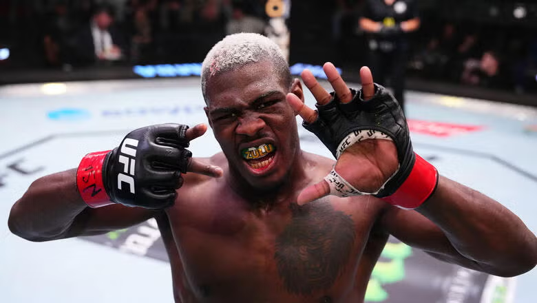 JT_Lines's tweet image. Bolaji Oki vs Manoel Sousa is essentially Borjas vs Imanol 

Oki is the cleaner striker, but Sousa may just eat early shit and tank his way to a win