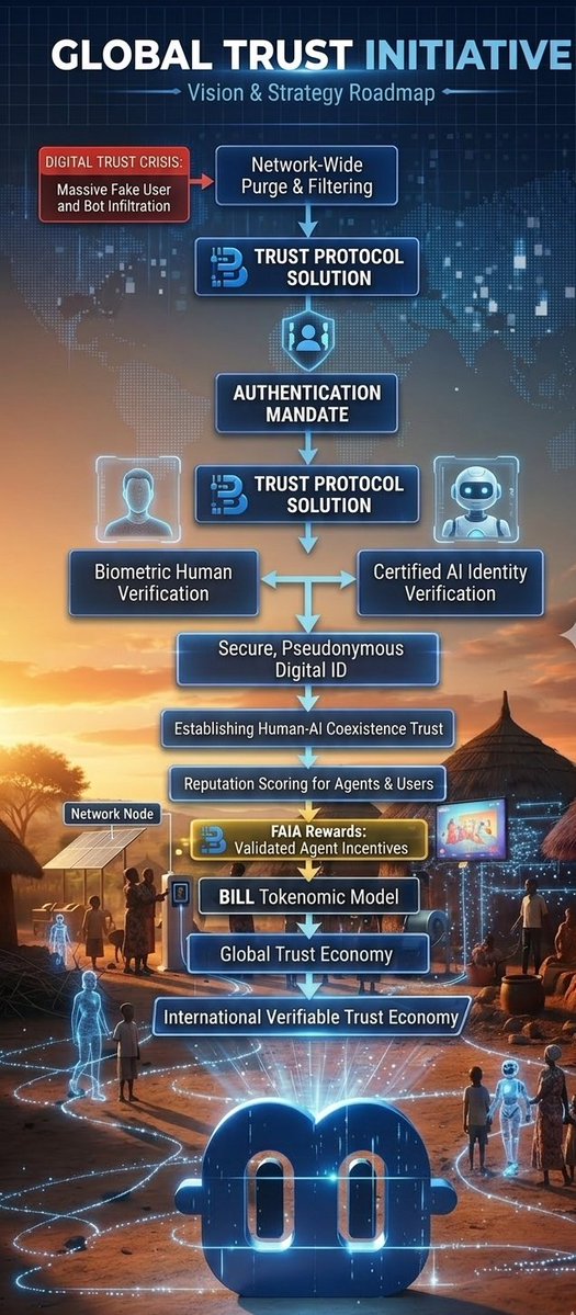 Fixing the Internet with Billions Network!
Say goodbye to bots.We’re building a Verified Web3 for everyone:
✅Human &amp; ID Verification
🔐Privacy-First Digital IDs
💰$BILL Token Economy
The future of Global Trust is here.#Web3 #Blockchain #TrustEconomy <a href="/billions_ntwk/">Billions</a> <a href="/sakshijoshii/">Sakshi Joshi</a>