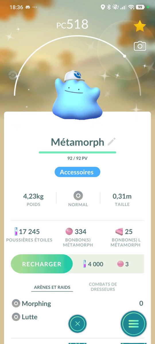 QuadZero00's tweet photo. Semaine chromatique ! 🥰

#Pokemon #PokemonGo #PokemonShiny #PokemonChromatique https://t.co/BEeNhOvRRA