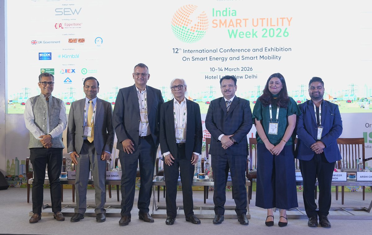 India Smart Utility Week - ISUW tweet media