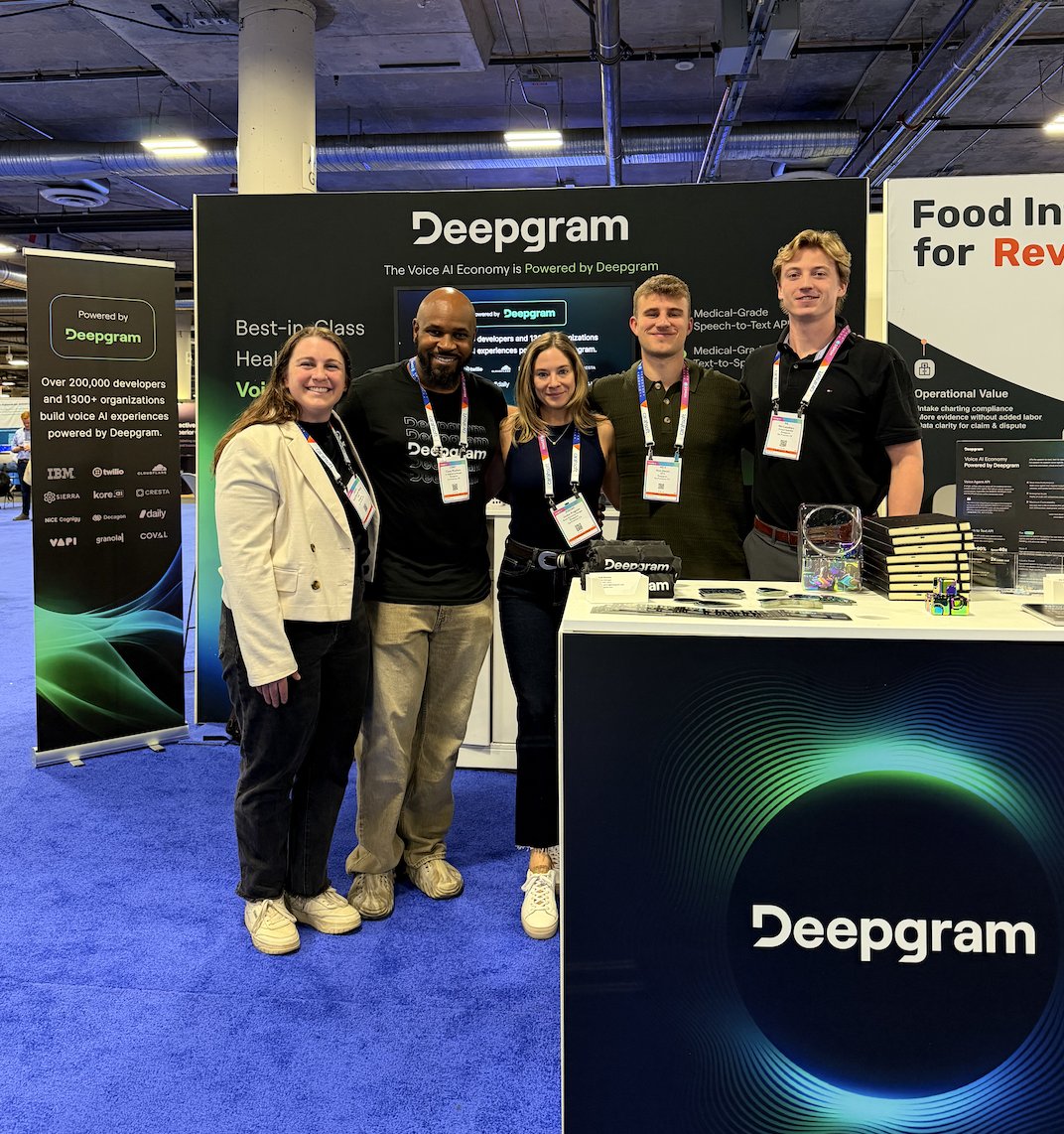 Deepgram tweet media