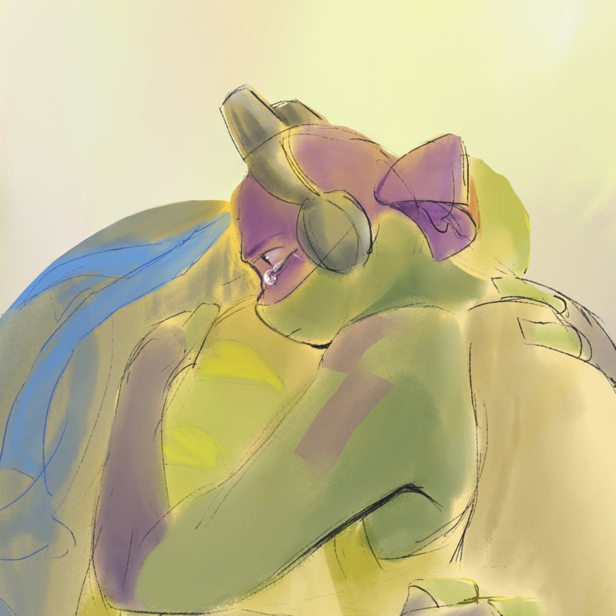 For less than a minute he didnt have a twin anymore #rottmnt  #disastertwins