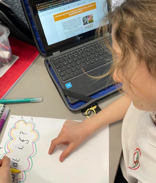 CCJacademy's tweet photo. The incredible students of 4J have been answering the Science Week theme "Curiosity: What’s your question?" in the most innovative and creative ways imaginable. We are so proud of the genius ideas and stunning posters 4J have produced! #BSW26 #WeAreLeo https://t.co/4uYkUFb7qu