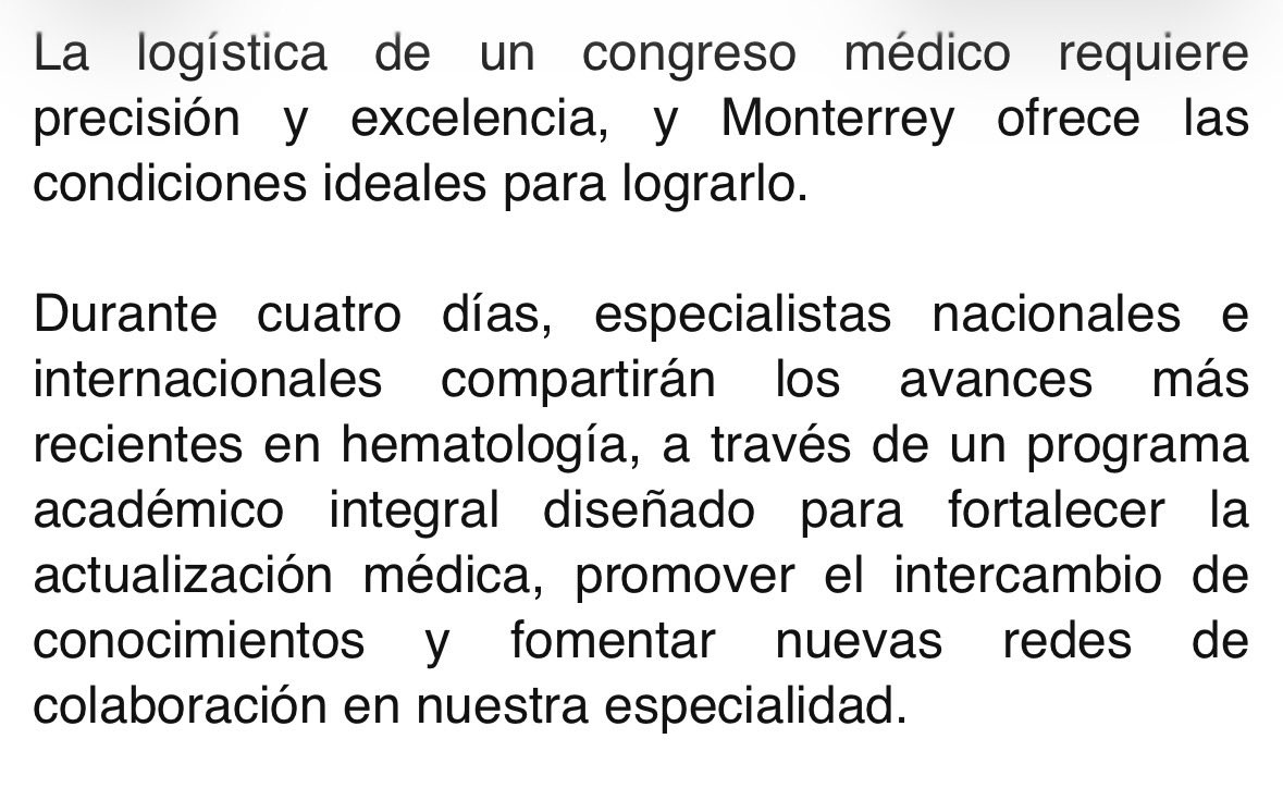Jajajaja, la nota aclaratoria del porqué eligen una ciudad a la que nadie quiere ir a un congreso.