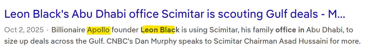 LandlordLinks's tweet image. You know who else sort of left the US and is living in Abu Dhabi right now?

Leon Black.

#Epsteincoverup #LeonBlack #Apollo #Drexel #DonaldTrump #JeffreyEpstein #LeslieWexner #GuzelGanieva #MarcRowan