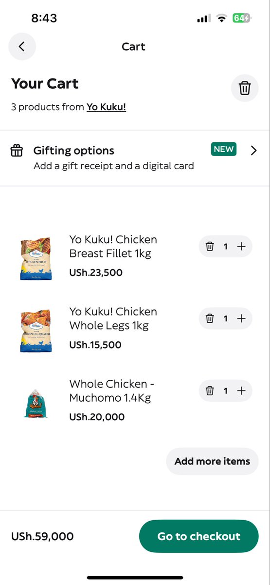 AliciaHigiro's tweet photo. @GlovoUganda Apparently protein is the best way to get skinny🤭 #Glovo60K https://t.co/gCrrVDNorX