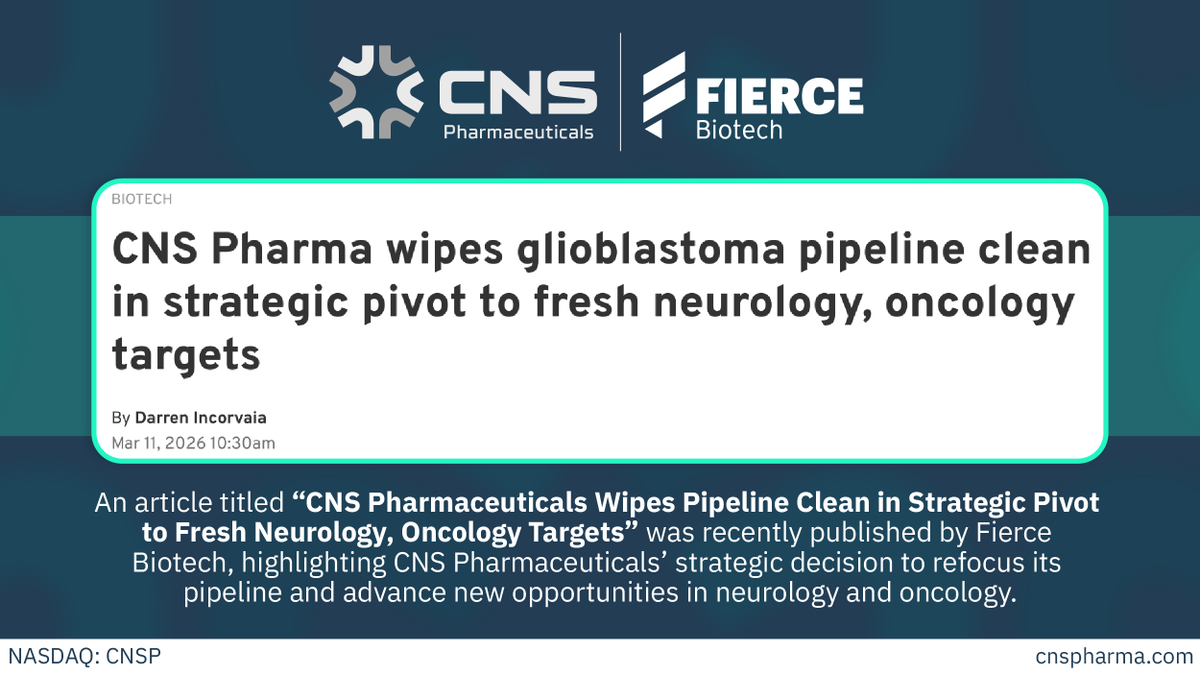 CNS Pharma tweet media