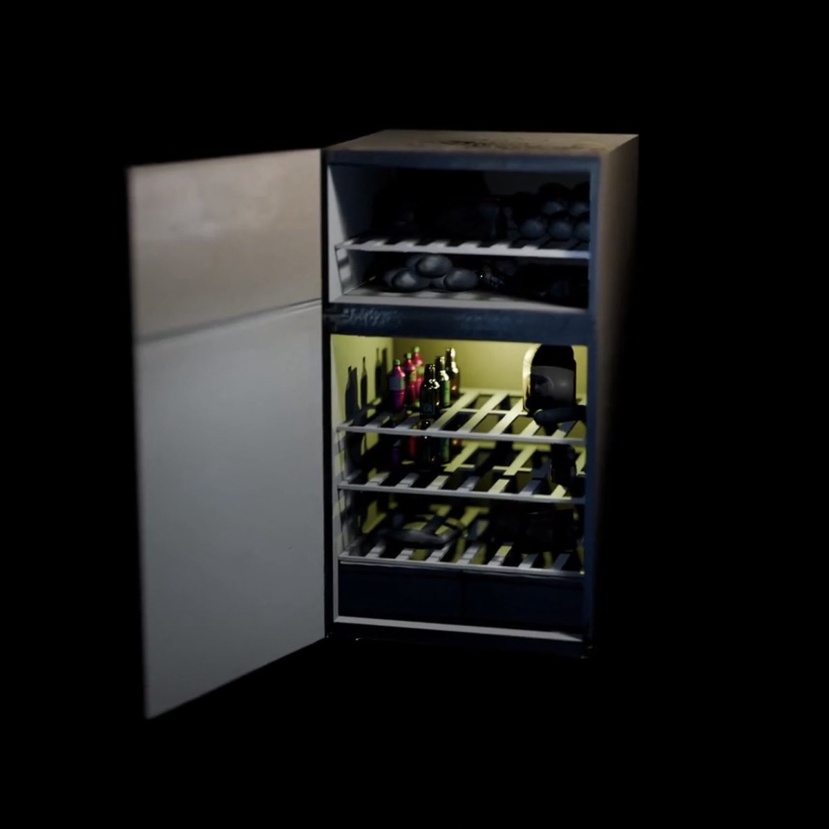 KOSAyoutube's tweet photo. whatβs in the fridge? #blender #gamedev #3dfood https://t.co/gLqxnfPm6O
