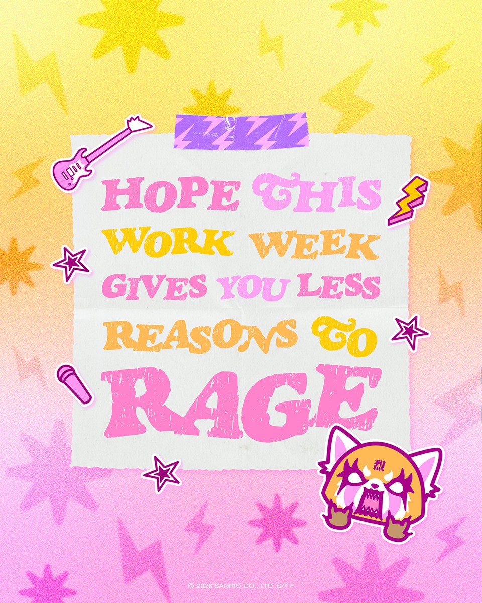 Aggretsuko tweet media