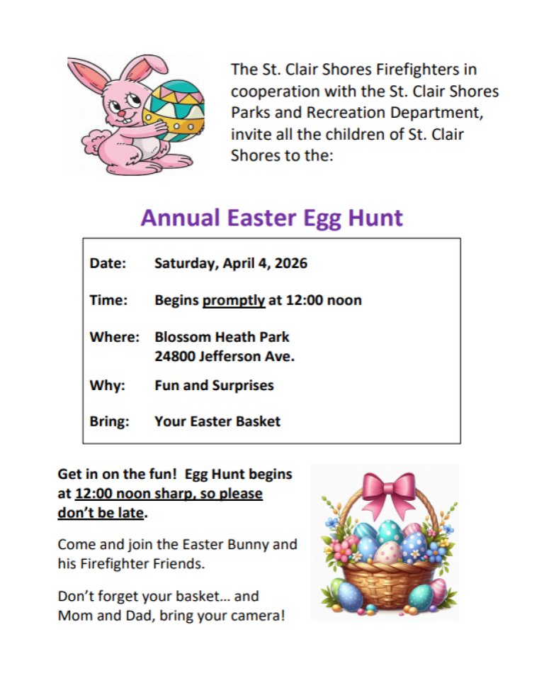 myLSPS's tweet image. In partnership with the Saint Clair Shores Fire Department, @myLSPS National Honor Society from @lshsshorian and National Junior Honor Society from @KMSClippers filled eggs in preparation for the annual Easter Egg Hunt: facebook.com/myLSPS/posts/p…. #myLSPS