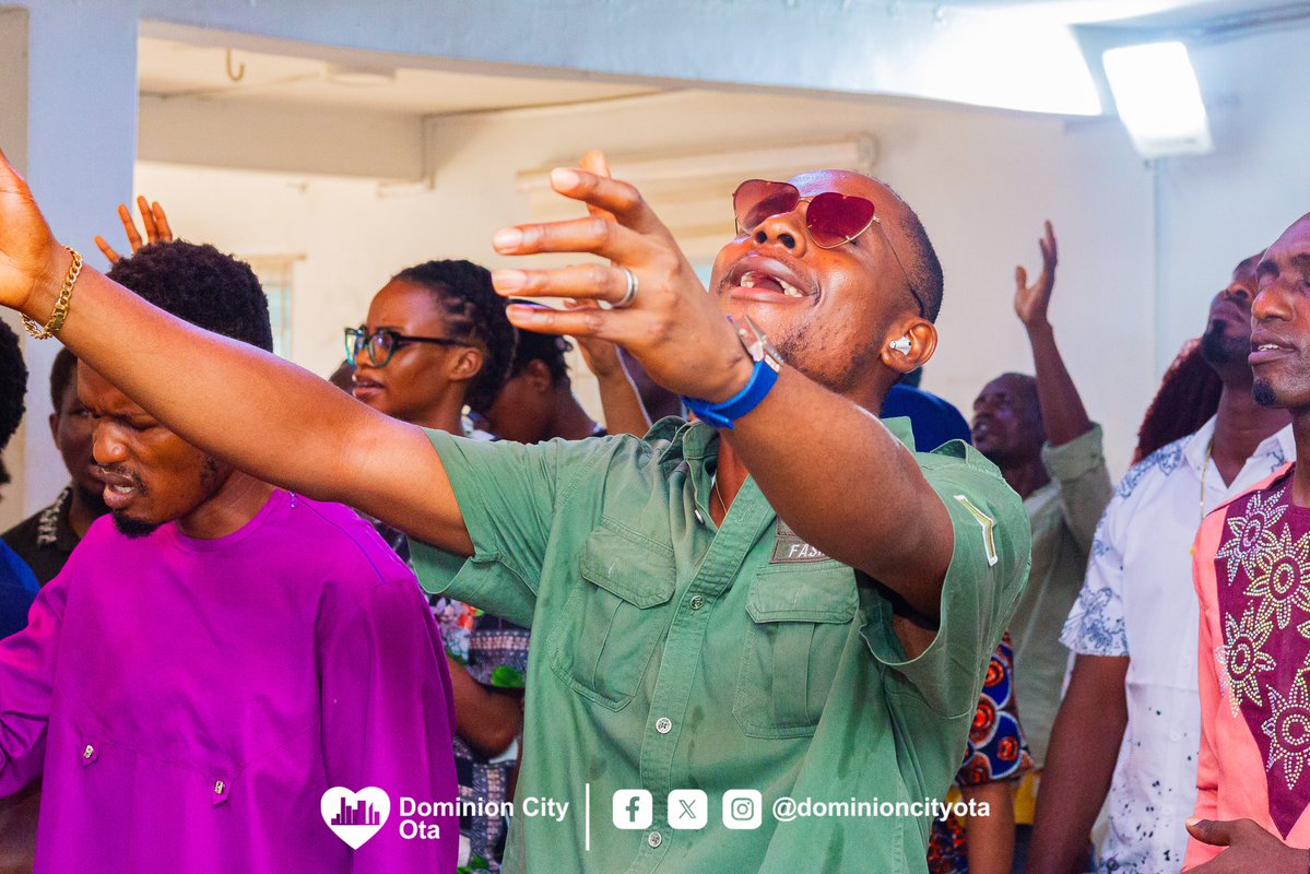 DominionCityOta's tweet image. Now unto the Lamb upon the throne, we raise a sound, for He is God alone and is worthy to be praised

#dominioncity #dominioncityota #dcservice #worship