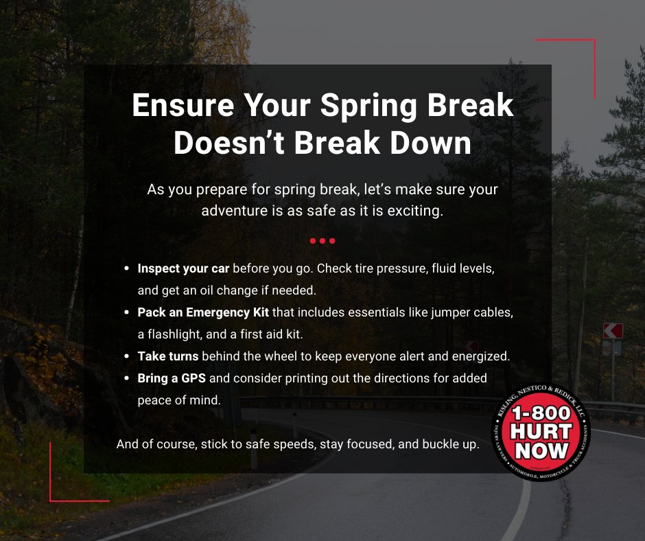 Hitting the highway for spring break? Remember, safety doesn't take a vacation! KNR's handy guide helps you prep for the perfect getaway. From car checks to emergency kits, we've got you covered.