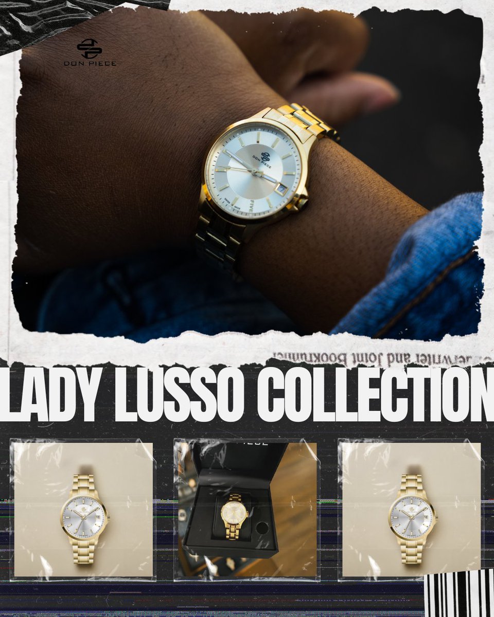 Designed for timeless style.
The Lady Lusso II ⌚✨