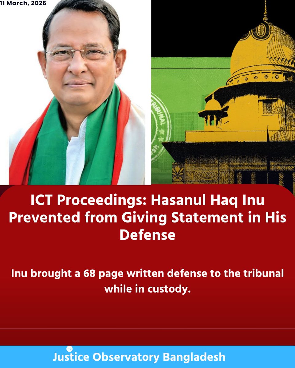 Justice Observatory Bangladesh tweet media