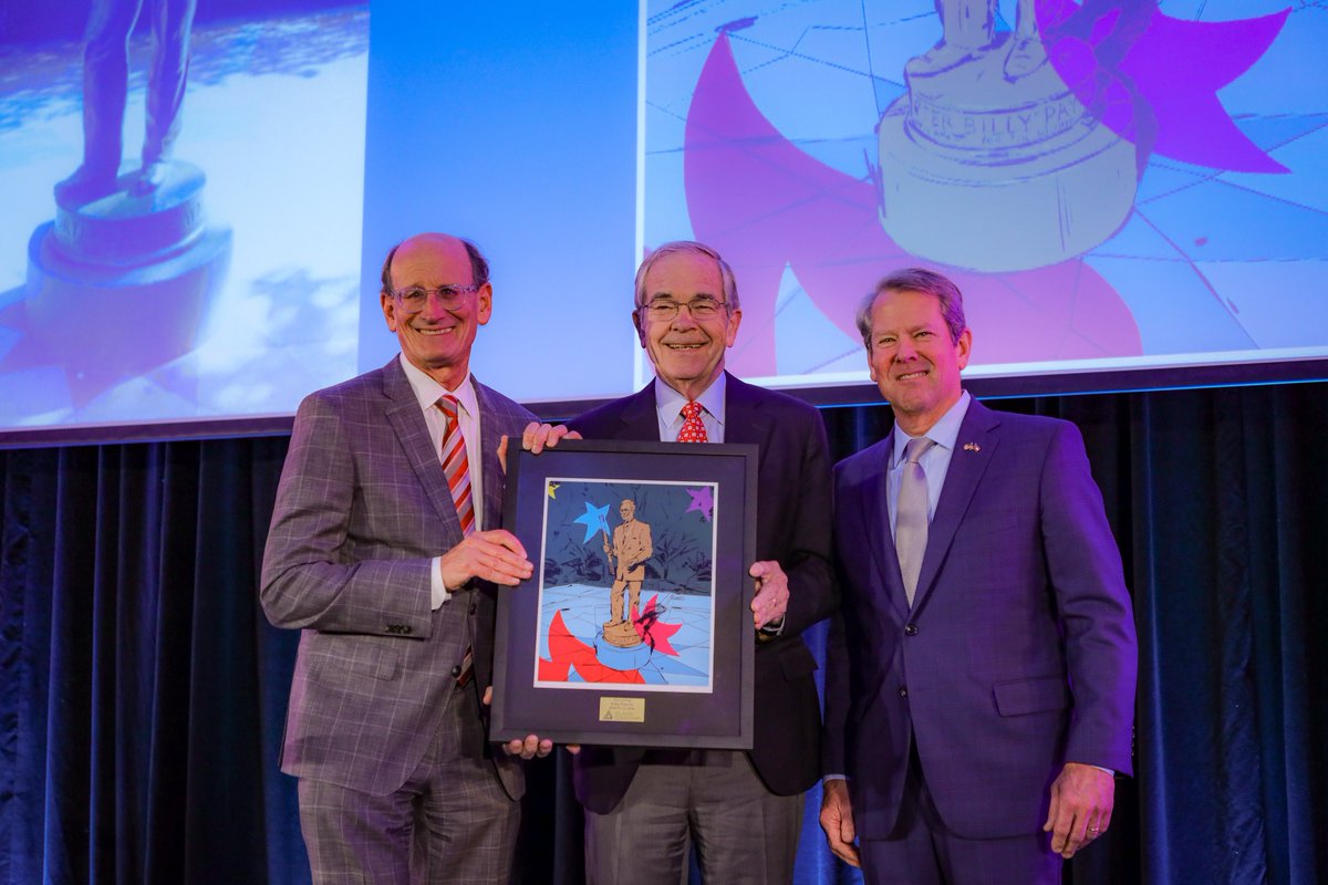 Few men have left their mark on Atlanta and Georgia as profoundly as Billy Payne.

From Augusta to Atlanta, his impact on sports and entertainment with our state at the forefront is a testament to his legacy, and it was my honor to recognize him today for his many contributions.