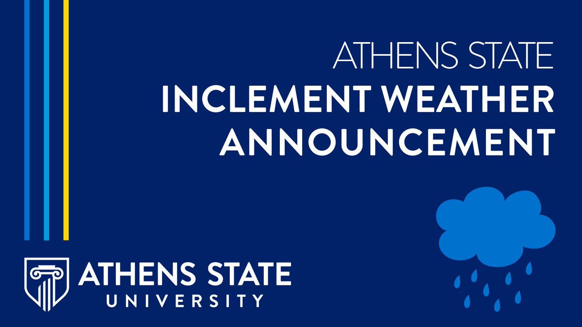 Athens State tweet media