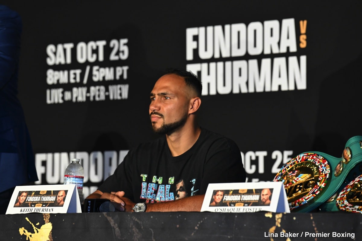 eastsideboxing's tweet image. #KeithThurman says welterweight division no longer a true 147 class dlvr.it/TRR3fb