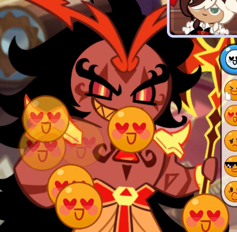 BurningSpiceFan's tweet photo. Updated just to be able to do this #burningspicecookie https://t.co/nkne31tPaG