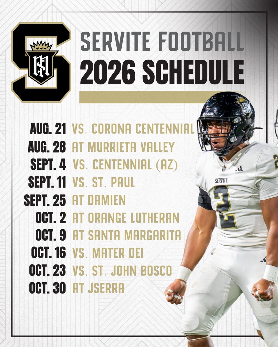 Servite Football tweet media