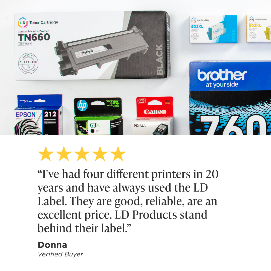 LDProducts's tweet photo. 🙌 Thanks for your long-time trust, Donna!

Reliable quality at an excellent value.

Shop now @ https://t.co/k0CU8cGCkY https://t.co/0Jqhmd0NJw