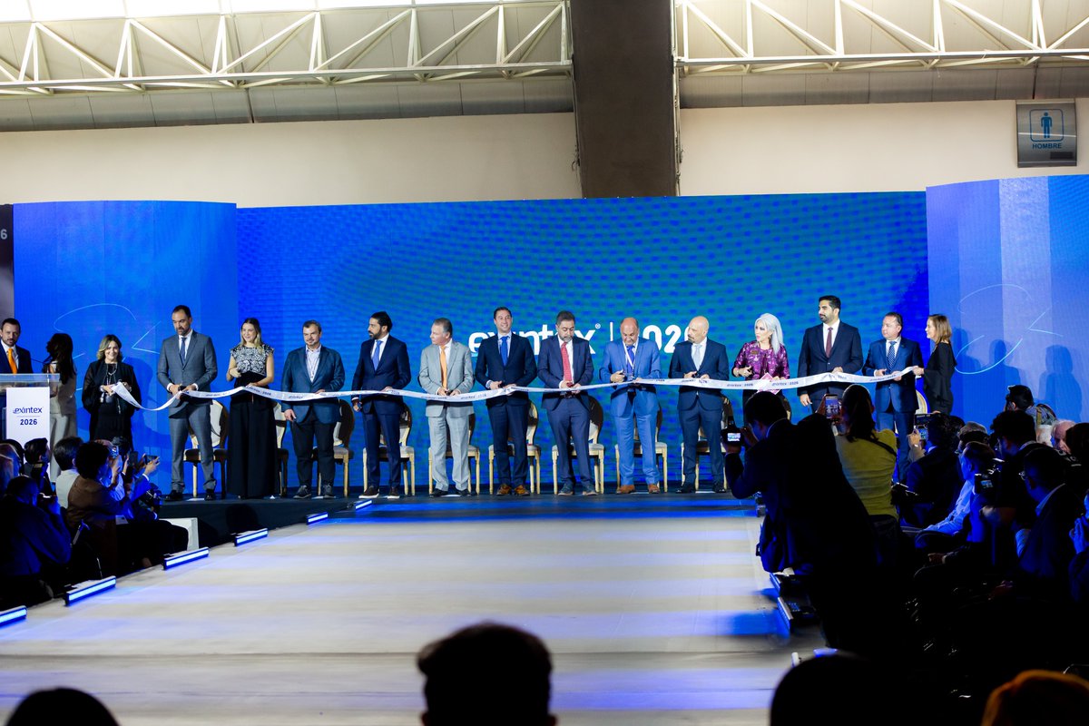 CCEPuebla's tweet photo. Asistimos a la inauguración de @EXINTEX_oficial  2026, la feria textil más grande de Latinoamérica, que se celebra del 10 al 13 de marzo en el Centro Expositor. 

Felicitamos a CITEX y a su presidente, @CitexPresidente, por impulsar este espacio que fortalece la industria y genera nuevas oportunidades de desarrollo y colaboración.