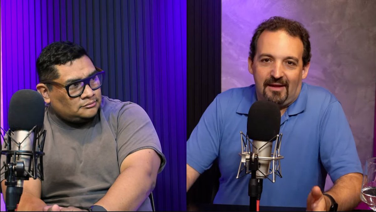 🔴IA Y PROGRAMACIÓN

Estuvimos charlando más de una hora sobre Inteligencia Artificial y el el futuro del desarrollo y el aprendizaje en el podcast "La Liga de la IA" con <a href="/cesarriat/">Cesar Riat</a>

¡Gracias por la invitación!

Lo encuentran en YT en el canal de <a href="/AllAideas/">AllAideas</a>, link en respuesta.