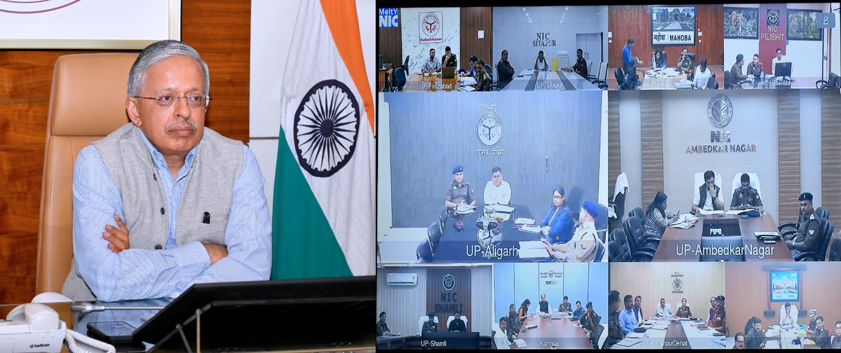 S.P. Goyal, Chief Secretary, GoUP tweet media