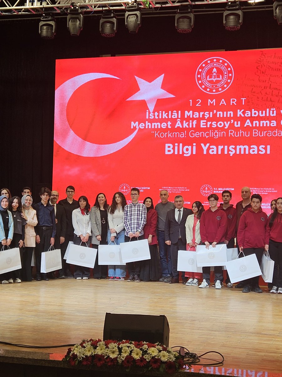 M.E.B. tarafından düzenlenen
 “Korkma! Gençliğin Ruhu Burada” bilgi yarışmasında
 Fatma Ramazan Büküşoğlu Anadolu Lisesi,
 Ankara MEB Şûra Salonunda yapılan Türkiye finalinde
 TÜRKİYE BİRİNCİSİ oldu.
#Yusuf__Tekin
#drsuleymanelban
#izmirilmem
#yahsiomer
#yusufyilmaz_dr