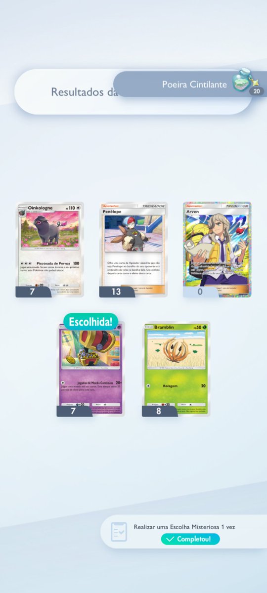 😭 Pow essa fiquei triste de ter perdido 😢 

#PokemomTCGPocket