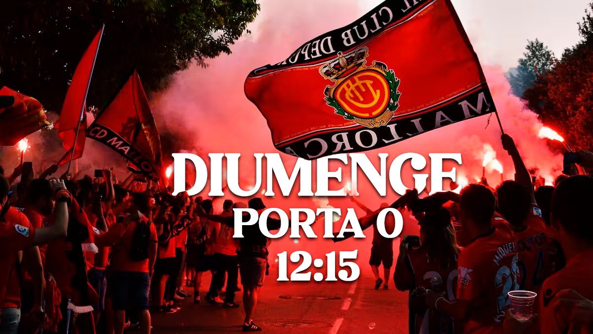Aquest partit el jugam tots 🔥

Diumenge a les 12:15 a la Porta 0. Tots junts.