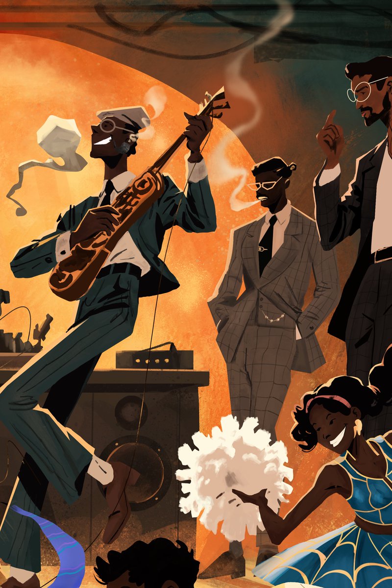 Let’s dance 🪩💃🏿✨
My new painting!