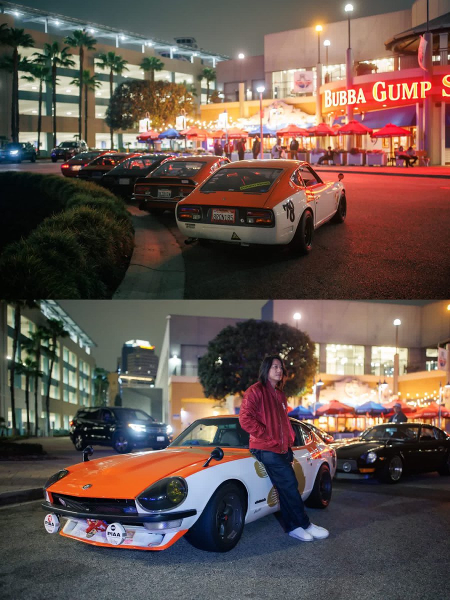 Sung Kang and Larry Chen with their Datsun 240Z cars sporting Z Car Garage Big-Brakes and Suspension. Mark your calendars for April 9 for their Type-S Night Lights event in Long Beach!